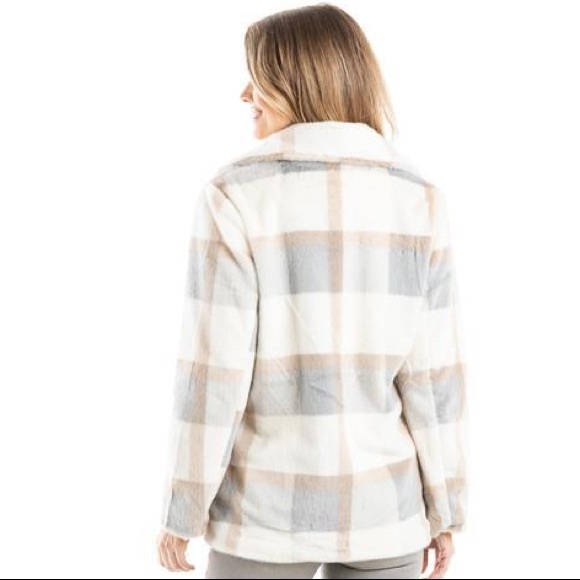 Soft Plaid Jacket - Picture 2 of 2